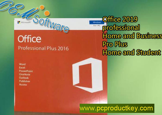 Αρχικό γραφείο 2016 υπέρ Fpp κλειδί PKC, γραφείο 2016 υπέρ συν το λιανικό βασικό κιβώτιο Dvd